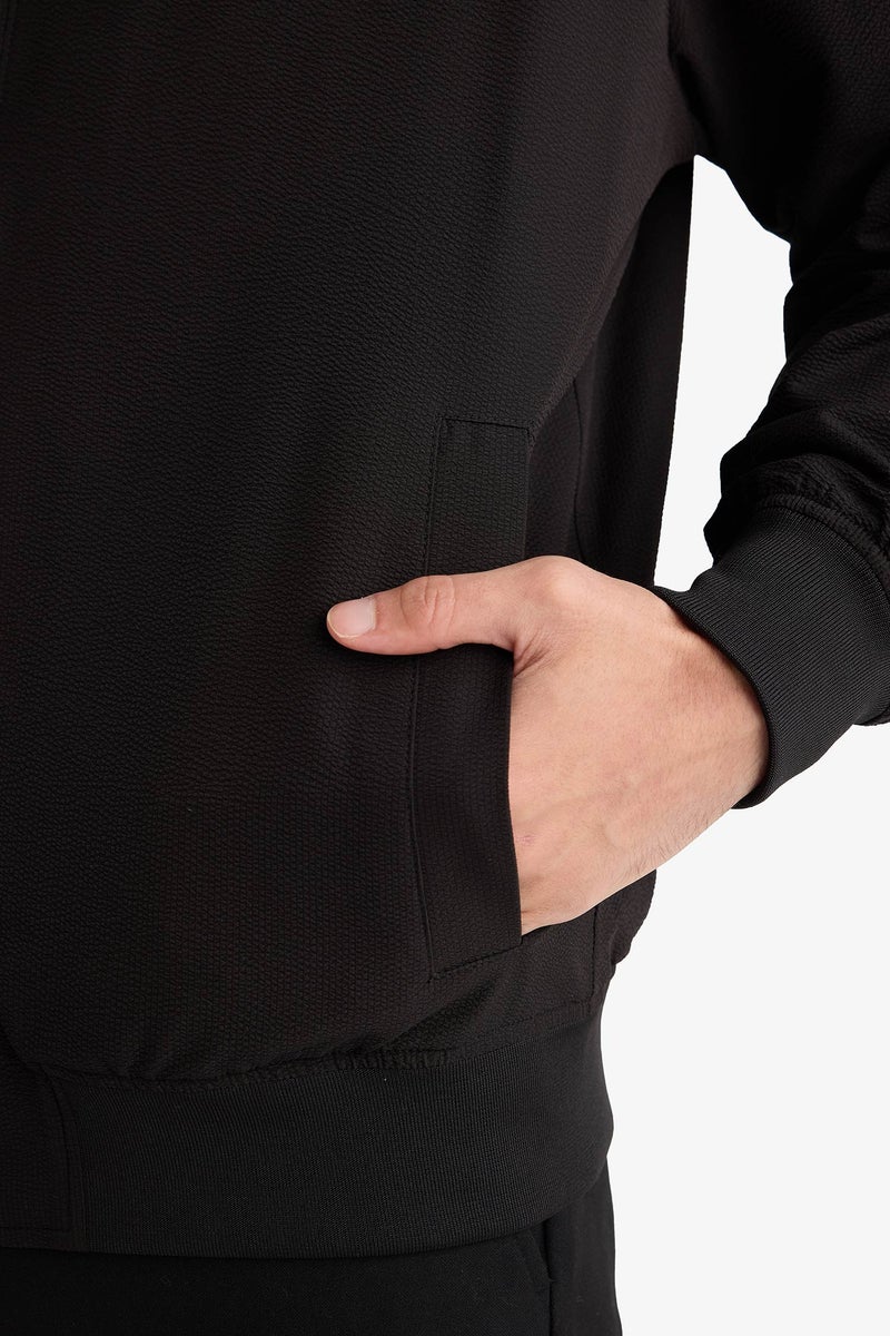 ديفاكتو جاكيت سليم فيت قماش كرنكيل مبطن - Image 4